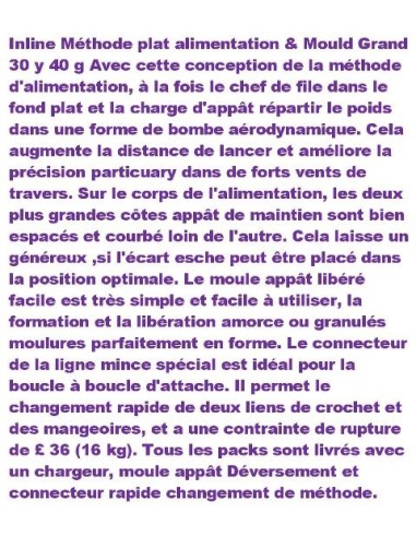 grand méthode chargeur et kit de moule