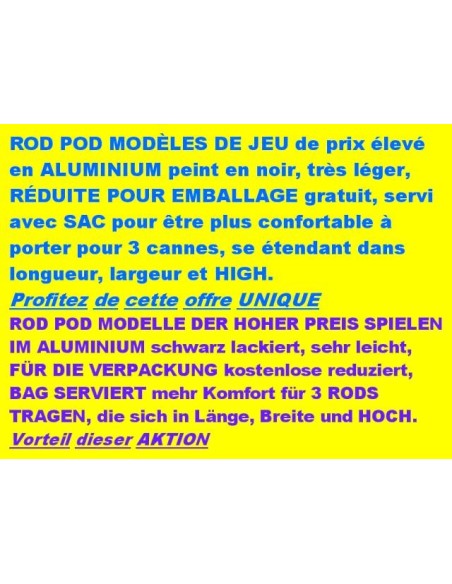 ROD POD ALUMINIO NEGRO