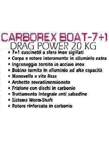 CARBOREX BOAT
