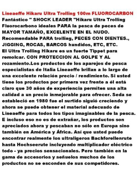 HIKARU ULTRA FLUOCARBON