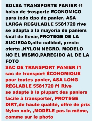 sac de transport f1