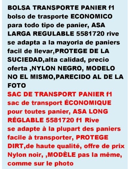 sac de transport f1