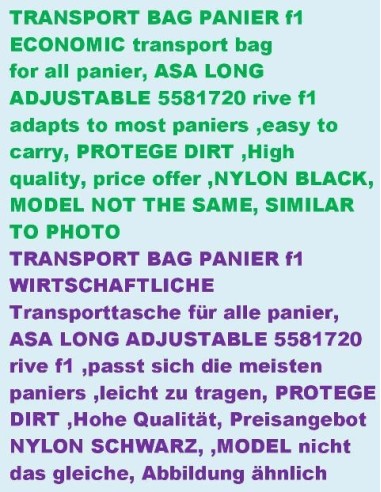 sac de transport f1
