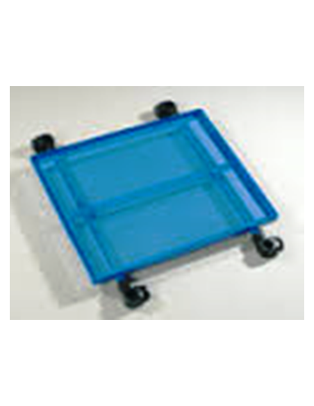 Painted alu Side Tray BLUE