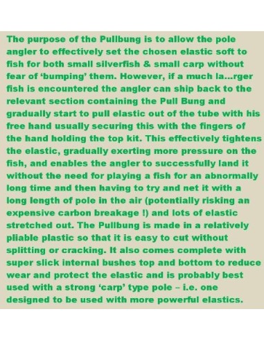 DRENNAN CONO ENCHUFABLE PULL BUNG