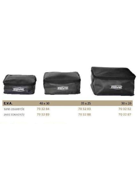 BOLSA E.V.A. NEGRA,CON TAPA