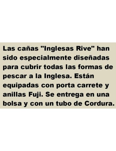 CANNE ANGLAISE ''RIVE''