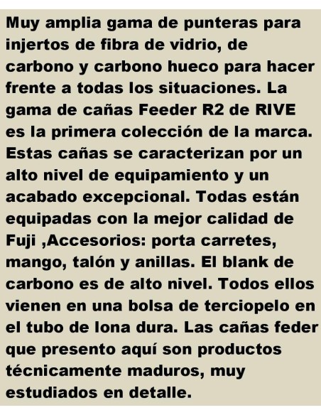 FEEDER ''RIVE''