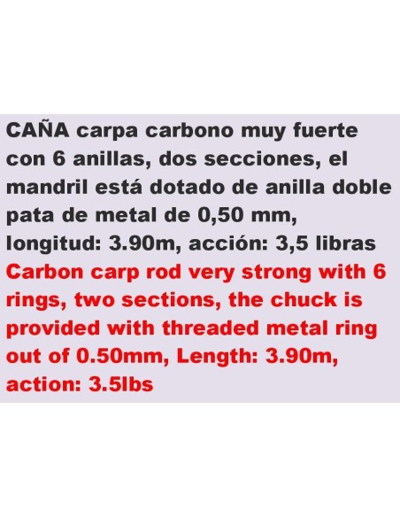 OMEGA CARP 13'(3.90) 3.50LB.