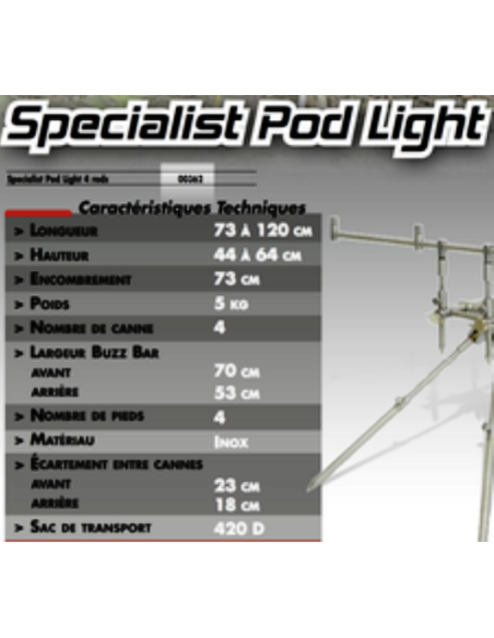 ROD POD SPECIALIST LIGHT