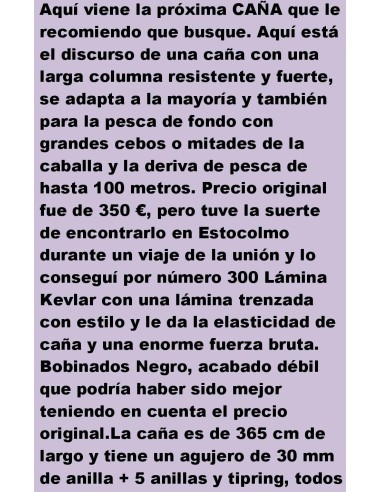 D.A.M Sumo Carp 12 fot 3,0 T/C.