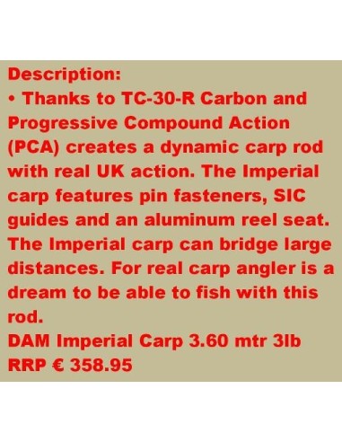 D.A.M. IMPERIAL CARP