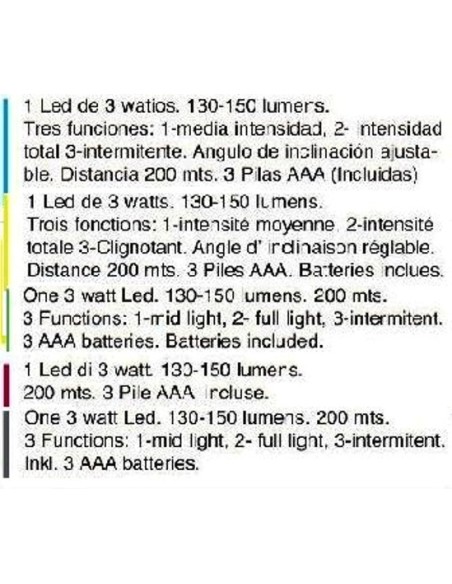 LINTERNA FRONTAL 1007