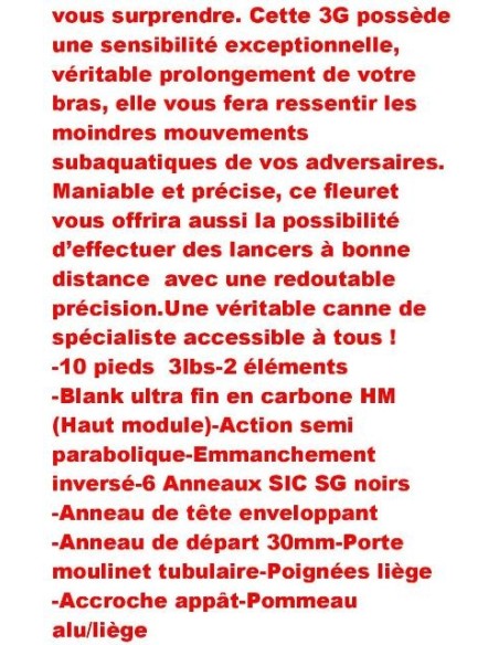 PROWESS UTOPIA 10' 3LB.