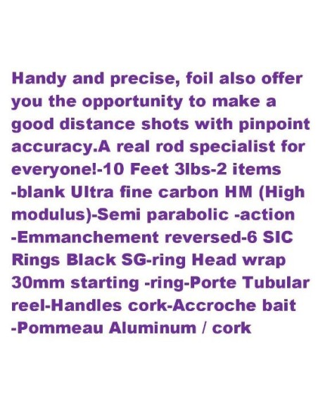 PROWESS UTOPIA 10' 3LB.