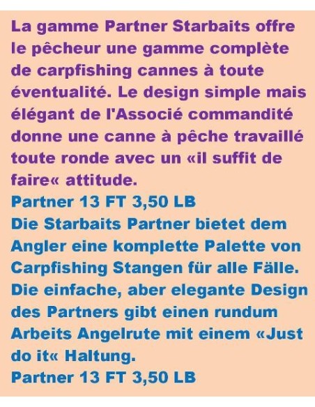 STARBAITS PARTNER