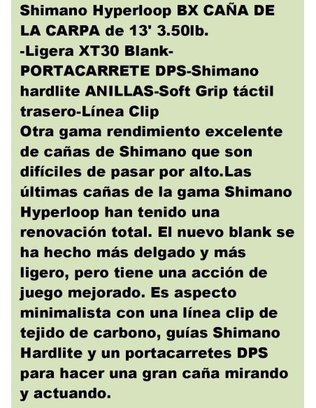 SHIMANO HIPERLOOP BX