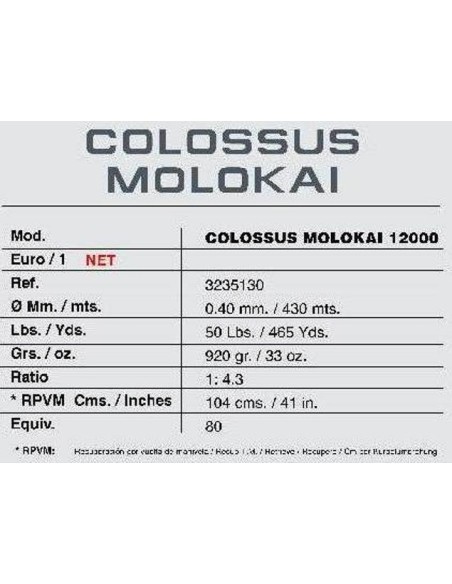 COLOSSUS MOLOKAI
