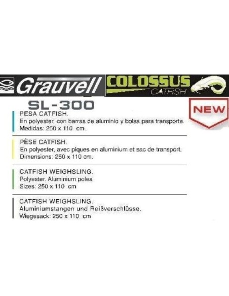 WEIGHING CATFISH COLOSSUS SL-300