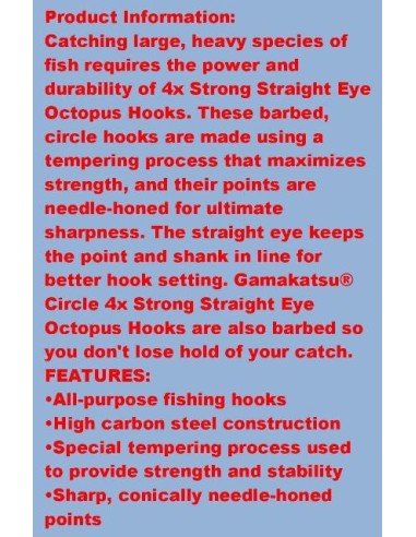 GAMAKATSU CIRCLE 4X