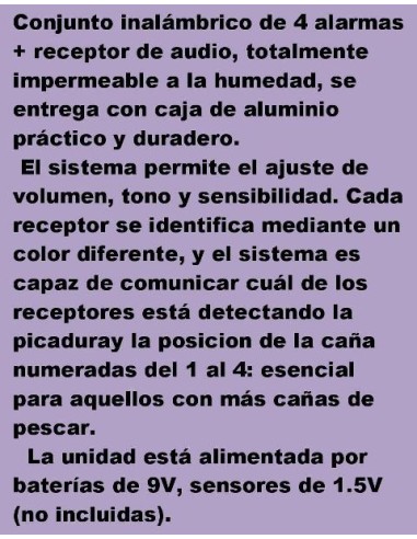 Alarmas definidos Carp