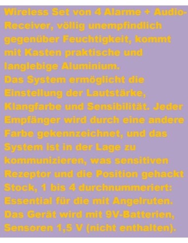 Alarmas definidos Carp