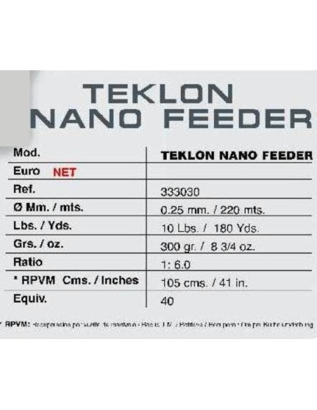 TEKLON NANO FEEDER
