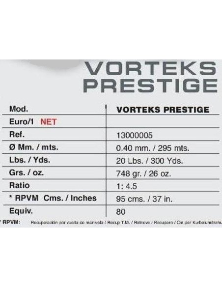 VORTEKS PRESTIGE