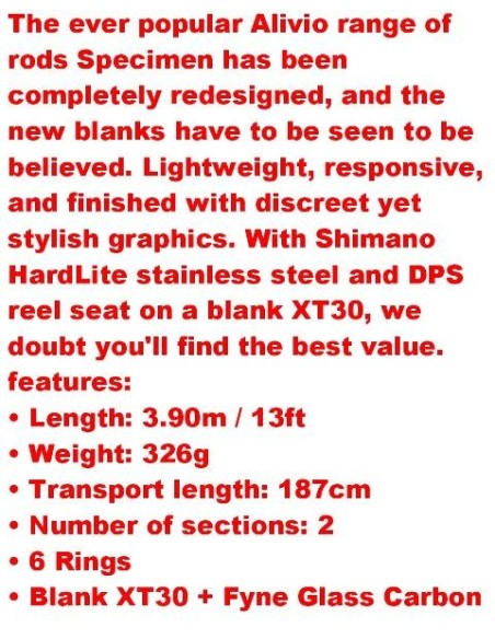 SHIMANO ALIVIO SPECIMEN CX