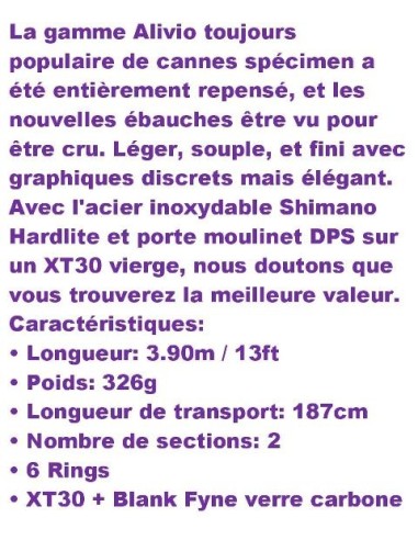 SHIMANO ALIVIO SPECIMEN CX