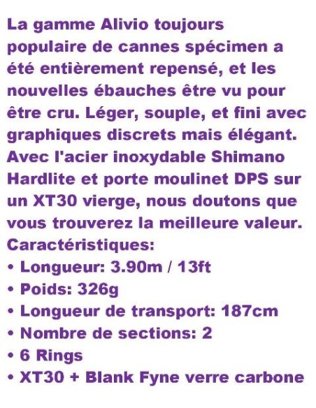 SHIMANO ALIVIO SPECIMEN CX