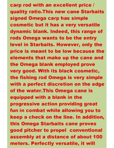 STARBAITS OMEGA