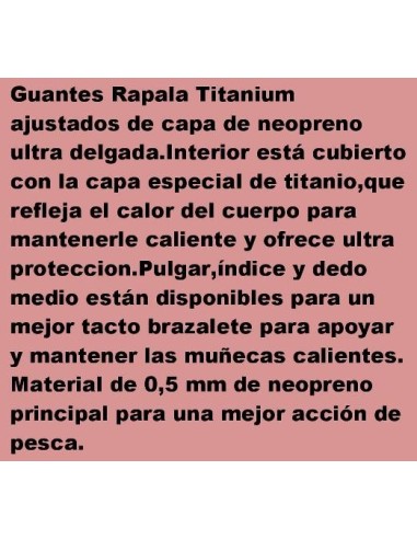 gant RAPALA TITANIUM