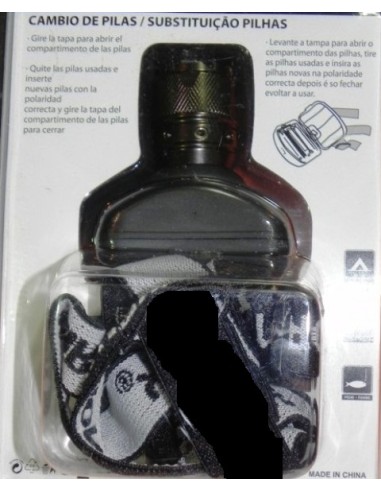 LINTERNA FRONTAL BLUEFOX