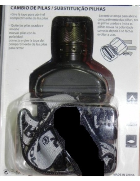 LINTERNA FRONTAL BLUEFOX