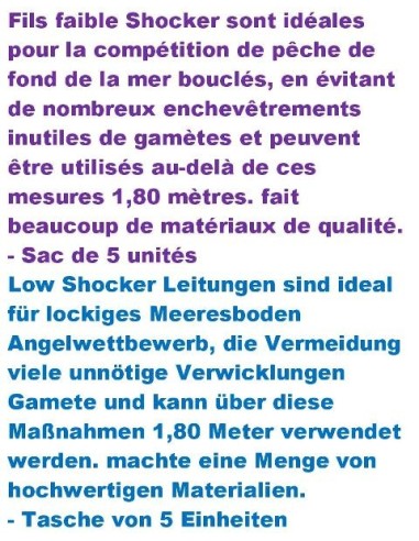 basse teneur en plomb