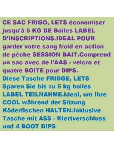 SPECIALIST ISOTHERM BAG