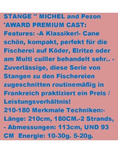 PREMIUM AWARD CAST