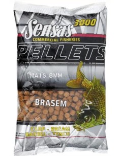 3000 PELLETS BRASEM BRUN
