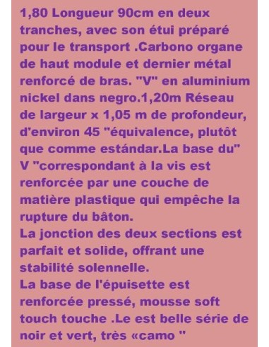 EXPERT STALKING LANDING NET