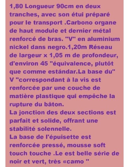 EXPERT STALKING LANDING NET