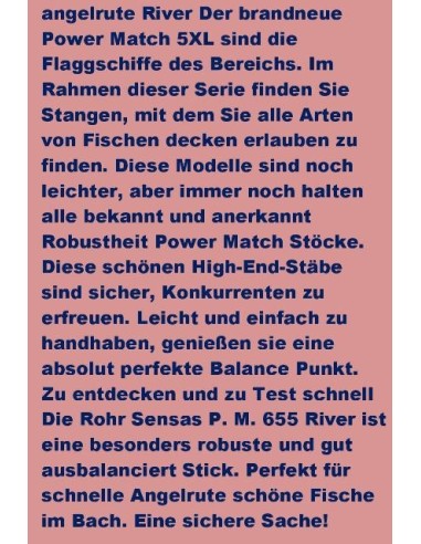 POWER MATCH 665 RIVER