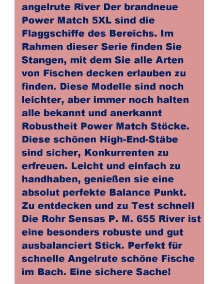 POWER MATCH 665 RIVER