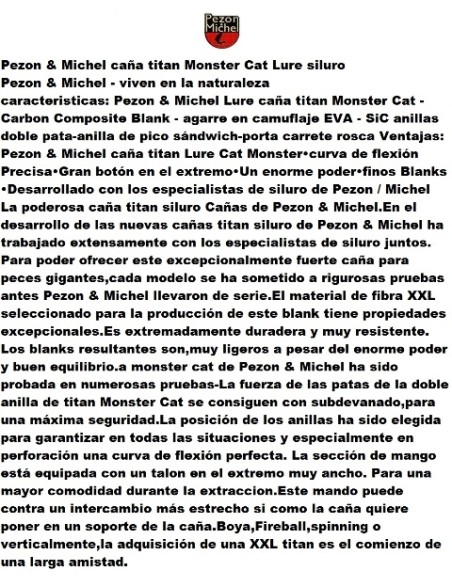 TITAN MONSTER CAT LURE