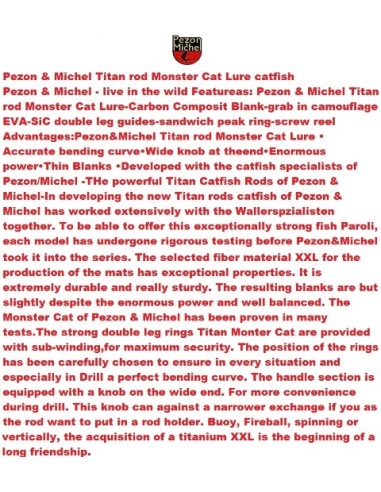 TITAN MONSTER CAT LURE