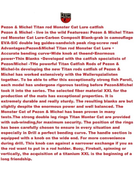 TITAN MONSTER CAT LURE