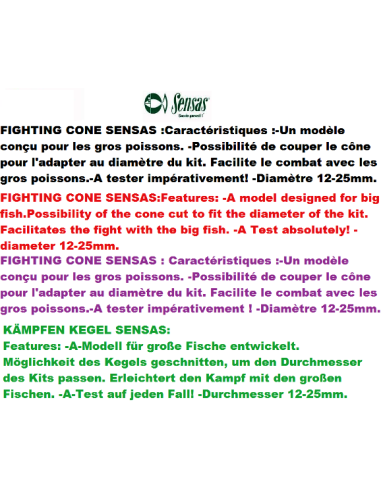 FIGHTING CONE D. 12-25MM.