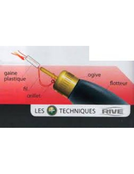 MATCH FISHING FLOAT REVERSED LEAD