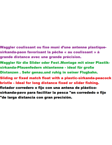 FLOTADOR ANGLESA PLOM INVERTIT