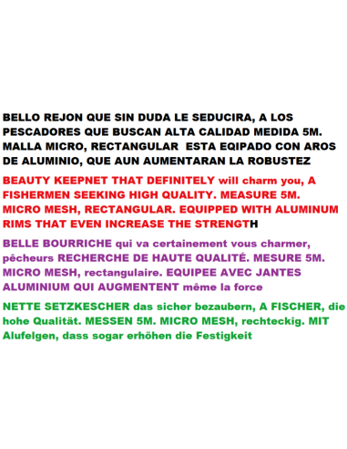 BOURRICHE COMP.MICRO RECT.4M